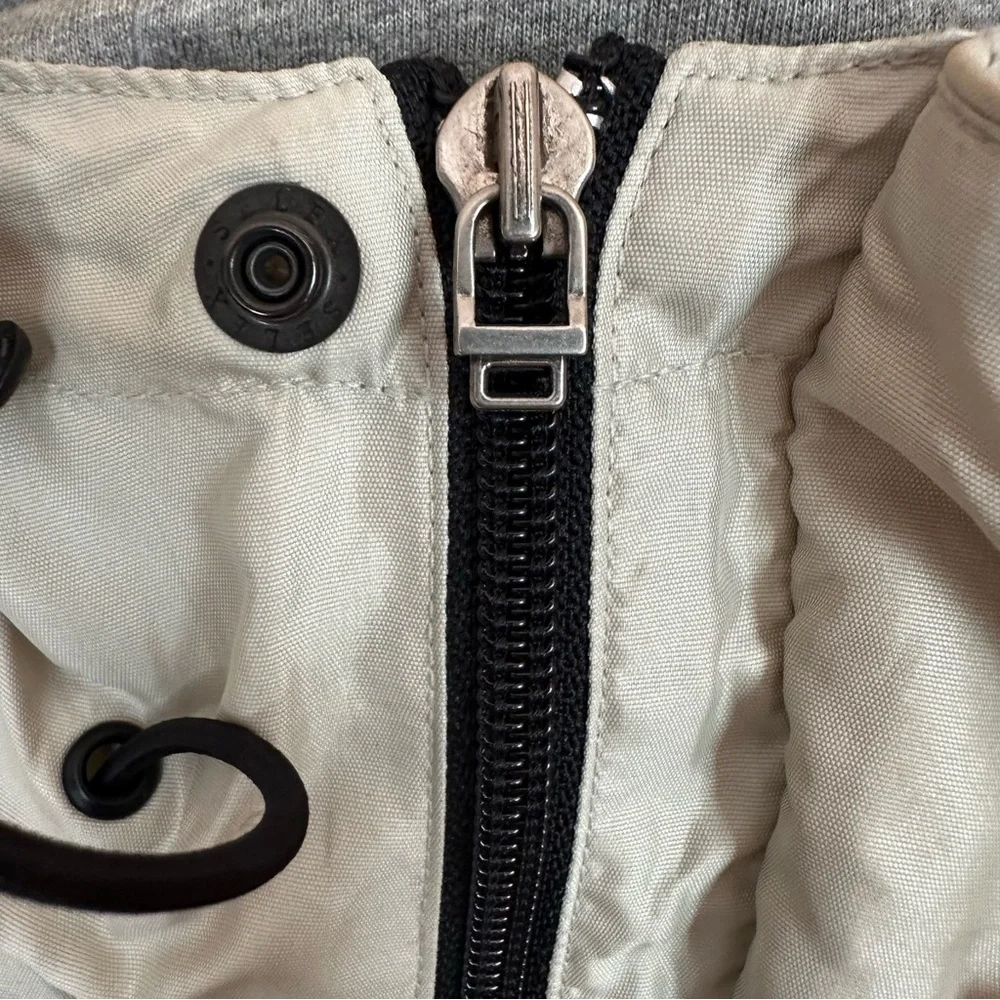 VTG 90’s Polo Sport Ralph Lauren Zip Ip Jacket Beige Men’s Sz XL Lined Rain Coat